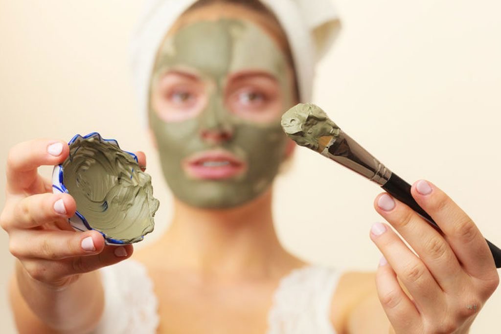 Clay facial mask visalia california